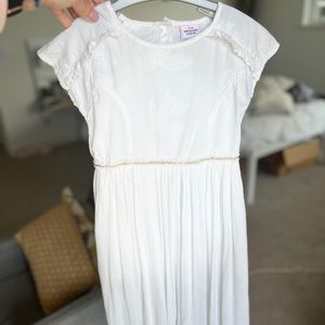 TAO (French brand) 4T white embroidered dress